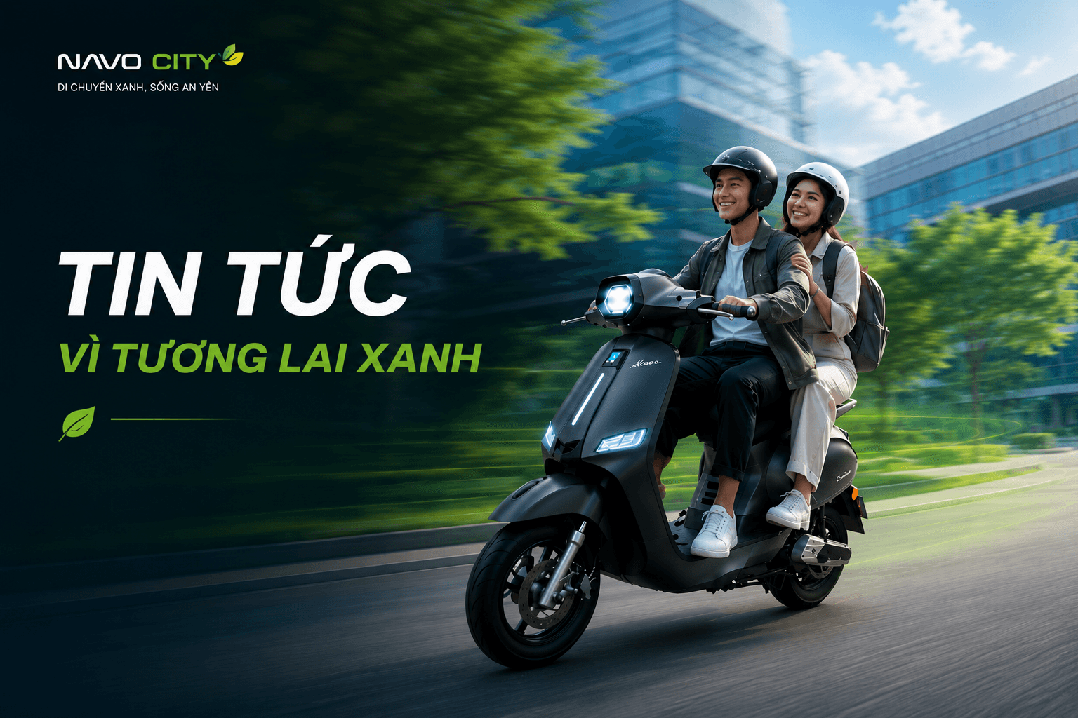 VÌ SAO XE MÁY ĐIỆN ĐANG TRỞ THÀNH XU HƯỚNG DI CHUYỂN HIỆN ĐẠI?